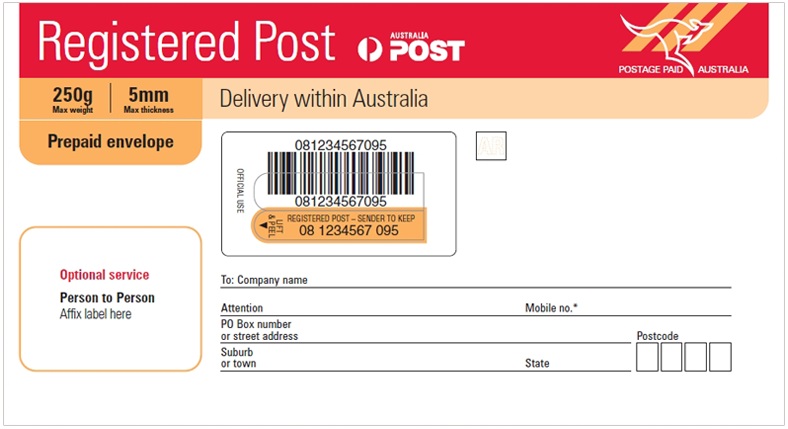 registered post tracking